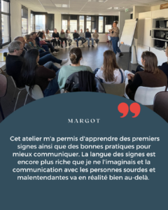 atelier langues des signes entreprise